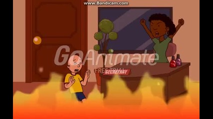 Caillou Calls his Teacher Ugly Face and gets Grounded