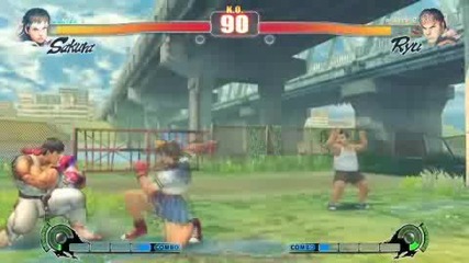 Street Fighter Iv Sakura Vs Ryu