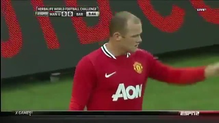 Manchester United Vs Barcelona 2-1 Full Highlights & All Goals - Mu vs Barca 30_7_11