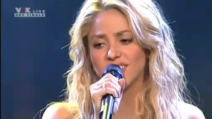 New Live! Shakira - Underneath Your Clothes @ X Factor Germany 