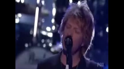 Bon Jovi You Wanna Make A Memory Live American Idol 2007 