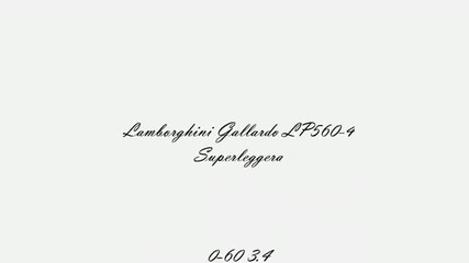 Lamborghini Gallardo Lp570-4 Superleggera