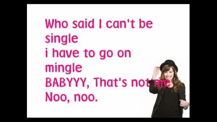 demi lovato - la la land lyrics