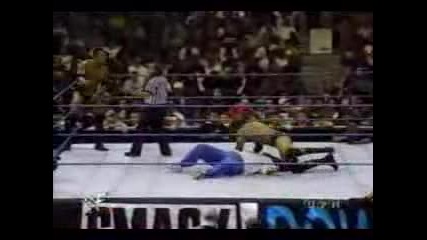 WWF The Rock & Mankind VS. Triple H & Shane McMahon
