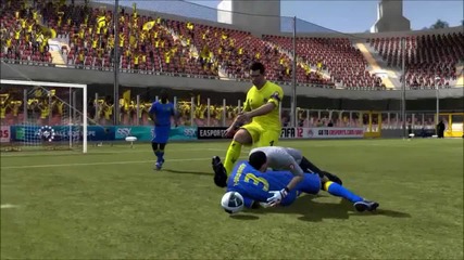 Най-смешните издънки и бъгове в Fifa 12 |4част|