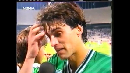 1992 Panathinaikos (greece) 4-electroputere Craiova (romania) 0 uefa Cup