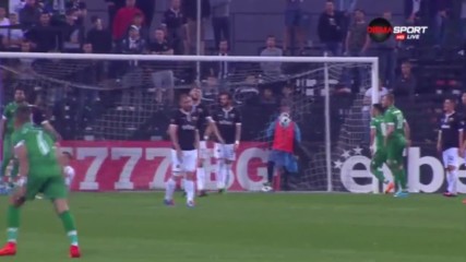 Локомотив Пд - Лудогорец 0:1 /първо полувреме/