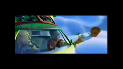 Bob Marley & Gilberto Gil - Three Little Birds (animation)