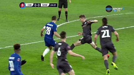 Челси - Шефилд Уензди 1:0 /първо полувреме/