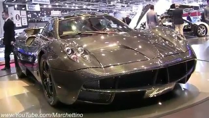 Full Carbon Pagani Huayra 2012 Geneva Motor Show