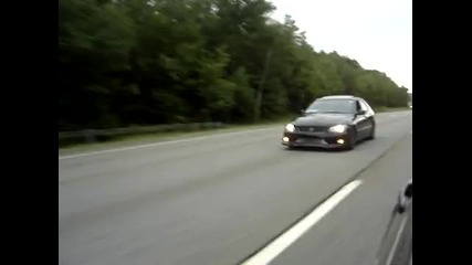 Mitsubishi Evo 8 vs Lexus Is300 Turbo