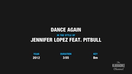 Jennifer Lopez ft. Pitbull - Dance Again ( Karaoke )