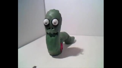 Zombie worm test animation