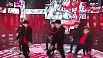 69.1024-1 Monsta X - Hero, Show Music Core E477 (241015)