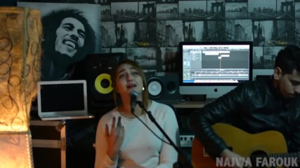 Najwa Farouk - Mawjou3 galbi Cover - -