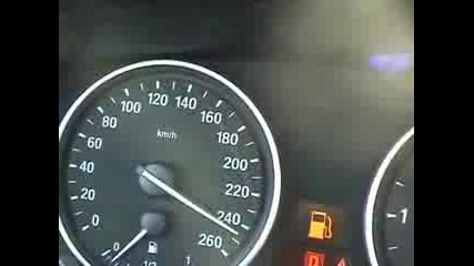 BMW E70 X5 4.8i - Ускорение 0 - 250km/h