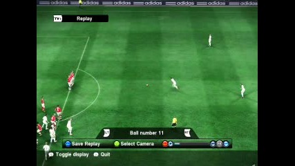 Фантастичен Free Kick на C.ronaldo! Pes2010