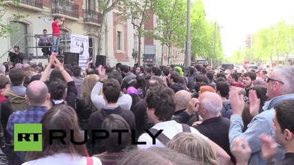 Spain: Protesters demand justice for cameraman killed by US Army