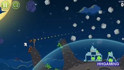 Да играем : Angry Birds Space 1- 18 3 звезди