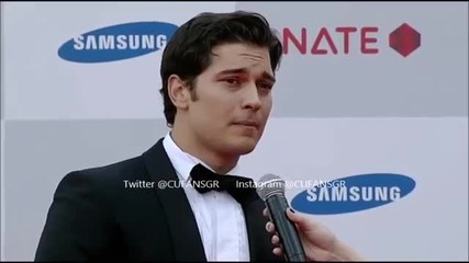 Çağatay Ulusoy - Seoul International Drama Awards 2014 - Red Carpet