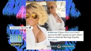 Love Wins! Amber Rose and Blac Chyna Lock Lips For Marriage Equality!