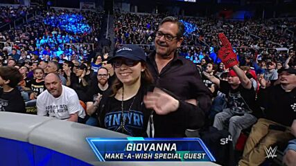 WWE celebrates Make-A-Wish Kid Giovanna