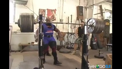 Рони Колман кляка с 360 кг