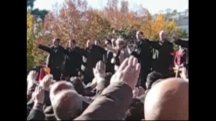 Franco Rally - Madrid Spain 