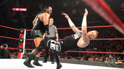 Heath Slater vs. Rhyno - Loser Gets Fired: Raw, Dec. 3, 2018