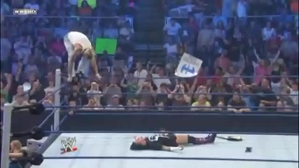 Jeff Hardy - Swanton Bomb&twist Of Fate on Cm Punk