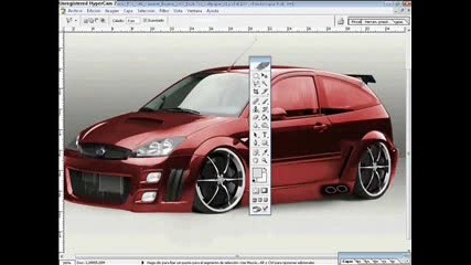 Професионална работа с Photoshop - Virtual Tuning