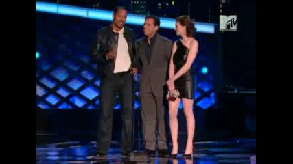 Mtv Movie Awards 2008 - The Rock, Steve Carell and Anne Hathaway