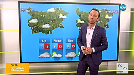 Прогноза за времето (16.04.2019 - сутрешна)