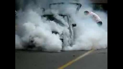 Golf 2 Turbo Burnout 