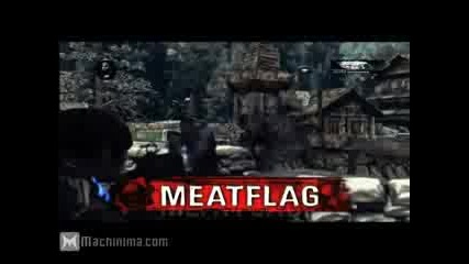 Gears of War 2 - Multiplayer Footage Part 1 of 2 Hd