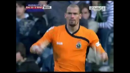 4.04.10 Сантандер vs Реал Мадрид Кристиано Роналдо гол 
