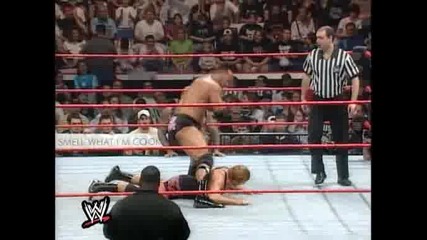 The Rock vs Owen Hart - Raw 1998 - Intercontinental championship *hq* 