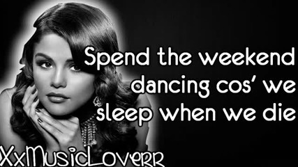 Selena Gomez _ The Scene - We Own The Night ft. Pixie Lott - Lyrics On Screen Hd - Youtube