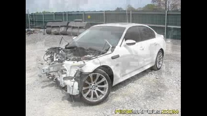 Bmw M5 - Dramatic Crash Results
