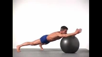 7 Swiss Ball Roll Out