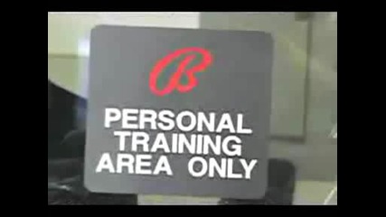 Britney Spears Mini Workout At Bally Total Fitness