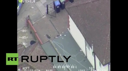 UK: Helicopter footage shows machete-wielding man on deadly rampage
