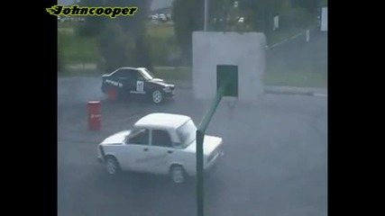 Bmw E36 & лада дрифтят