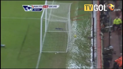 Бербатов с подарък за Ман Юнайтед - 2:0 срещу Съндърланд