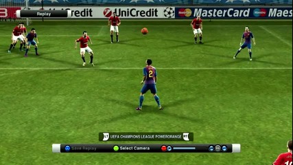 гол на Daniel Alves (pes 2012)