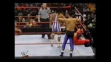 Wwf - Essa Rios & Steven Richards vs Kaientai