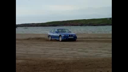 Bmw E36 Beach Drift