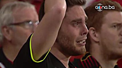 Белгийски сълзи след загубата от Уелс