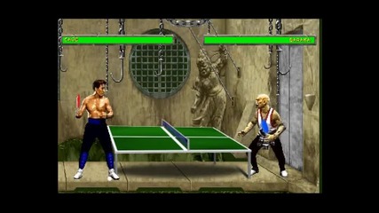 Mortal Kombat Table Tennis - Baraka vs. Johnny Cage!-happy hour