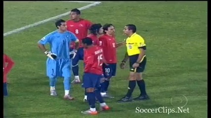 World Cup Chile 0 - 2 Spain (goal A. Iniesta) 